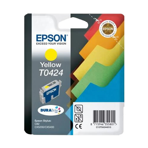 Tinteiro Original Epson T0424 Amarelo
