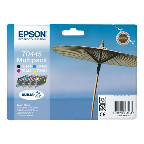 Tinteiros Originais Epson T0445 Pack 4 Cores
