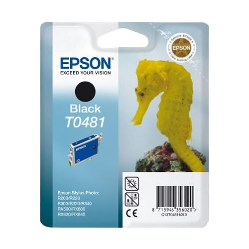 Tinteiro Original Epson T0481 Preto