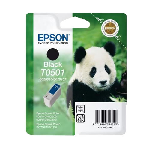 Tinteiro Original Epson T050 Preto