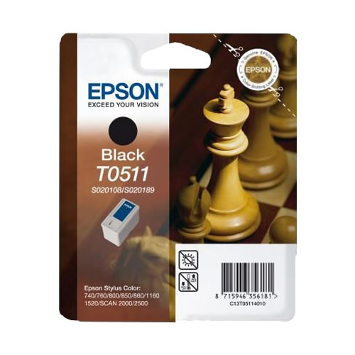 Tinteiro Original Epson T051 Preto