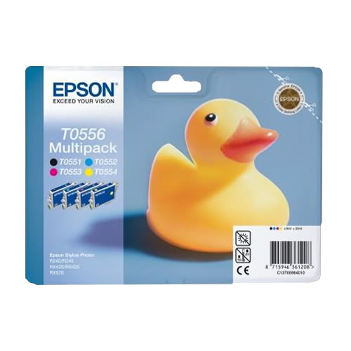 Tinteiro Original Epson T0556 Pack 4 Cores