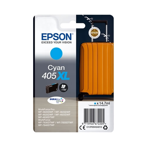 Tinteiro Original Epson 405 XL Ciano