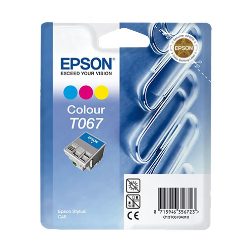 Tinteiro Original Epson T067 Cor