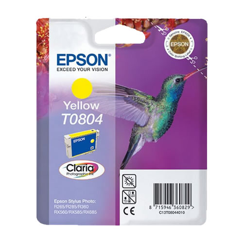 Tinteiro Original Epson T0804 Amarelo