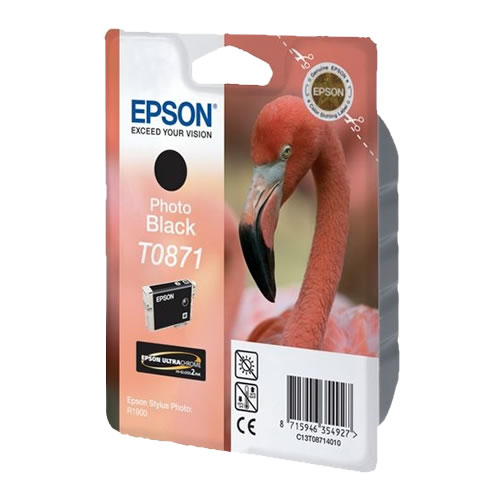 Tinteiro Original Epson T0871 Preto Photo