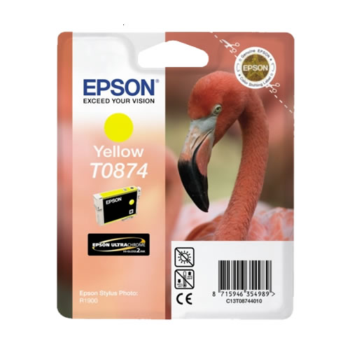 Tinteiro Original Epson T0874 Amarelo