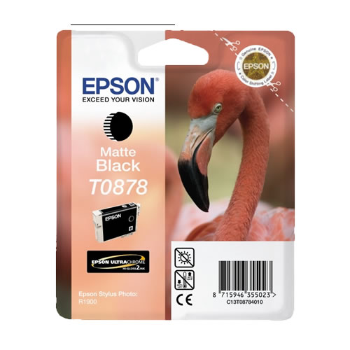 Tinteiro Original Epson T0878 Preto Matte