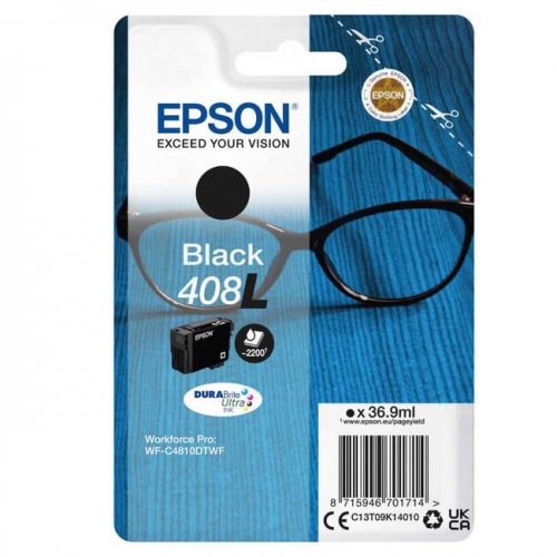 Tinteiro Original Epson 408 XL Preto