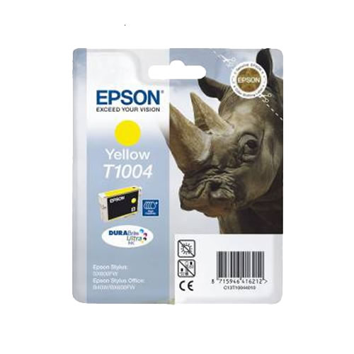 Tinteiro Original Epson T1004 Amarelo