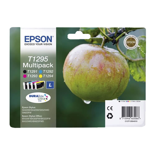 Tinteiro Original Epson T1295 Pack 4 Cores