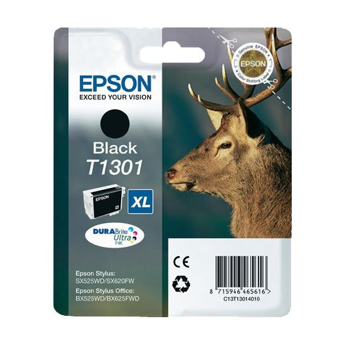 Tinteiro Original Epson T1301 Preto