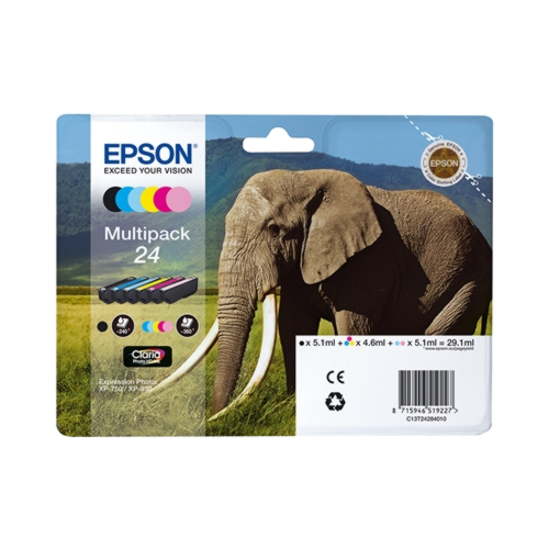 Tinteiro Original Epson 24 Pack 6 Cores