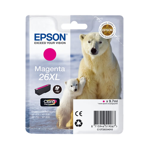 Tinteiro Original Epson T2633 Magenta XL