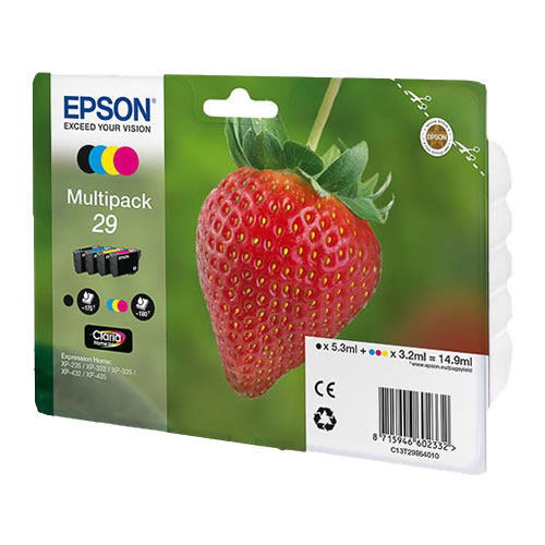 Tinteiro Original Epson 29 - Pack 4 cores