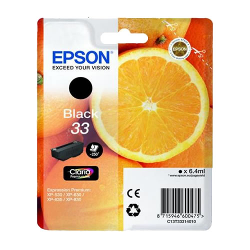 Tinteiro Original Epson 33 Preto