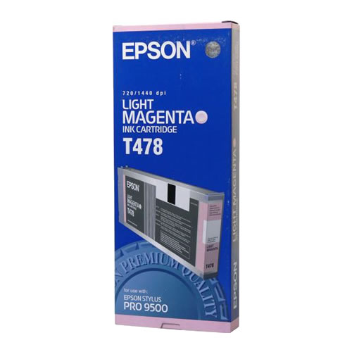 Tinteiro Original Epson T478 Magenta Claro