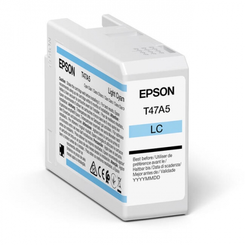 Tinteiro Original Epson T47A5 Ciano Claro