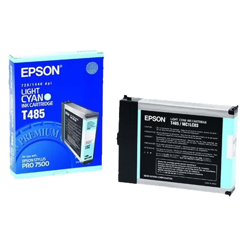 Tinteiro Original Epson T485 Ciano Claro