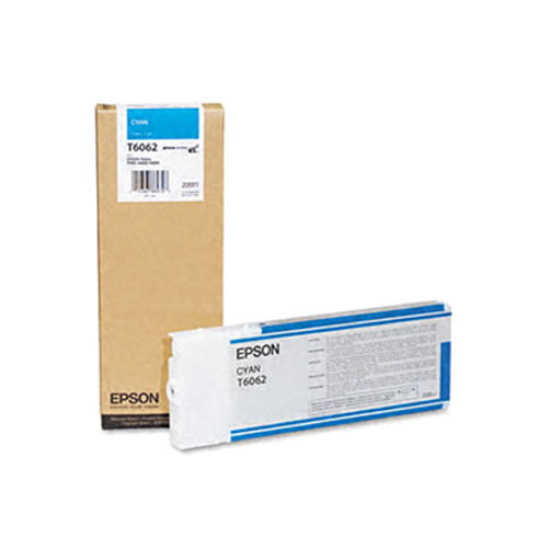 Tinteiro Original Epson T6062 Ciano Alta Cap