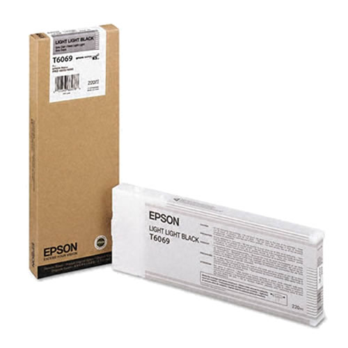 Tinteiro Original Epson T6069 Cinzento Clar Alta C