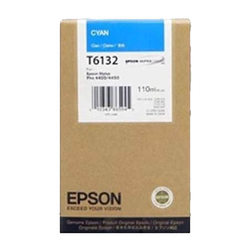Tinteiro Original Epson T6132 Ciano