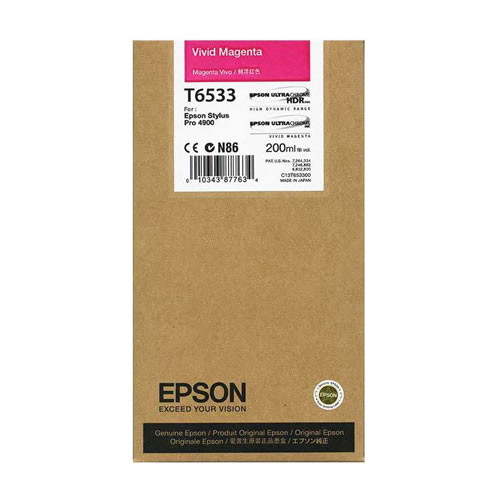 Tinteiro Original Epson T6533 Magenta