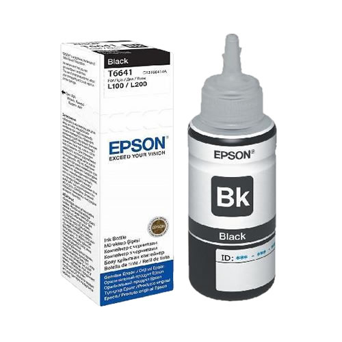 Tinteiro Original Epson EcoTank T6641 70ml Preto