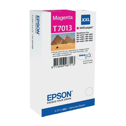 Tinteiro Epson T7013 Extra Capacidade Magenta