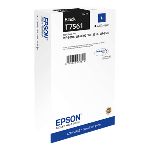 Tinteiro Original Epson WF Pro 8000 Series Preto  