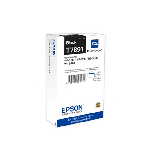 Tinteiro Original Epson T7891 Preto