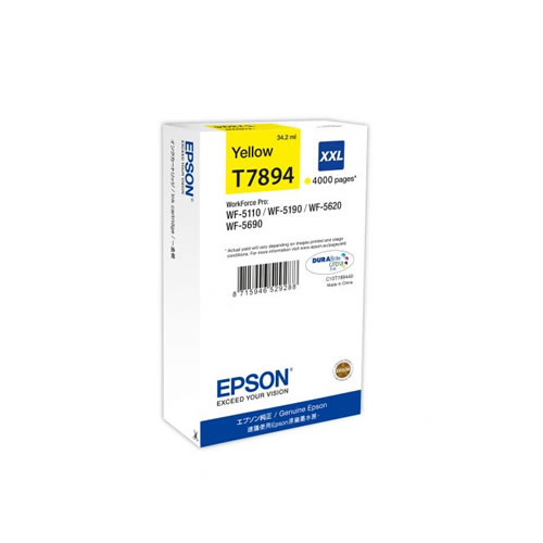 Tinteiro Original Epson T7893 Amarelo
