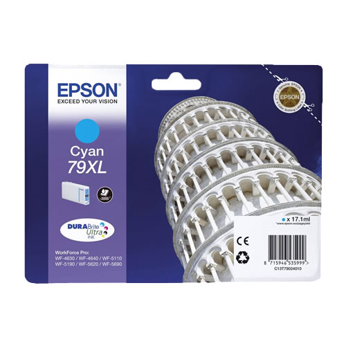 Tinteiro Original Epson 79 XL Ciano