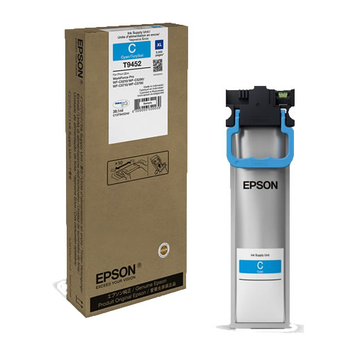 Tinteiro Original Epson T9452 Ciano