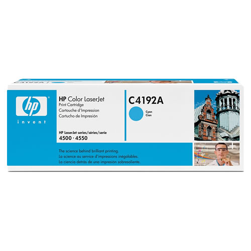 Toner Original HP 4500 Series (C4192A) Ciano