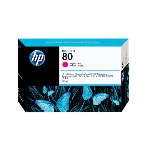 Tinteiro Original HP 80 (C4874A) Magenta