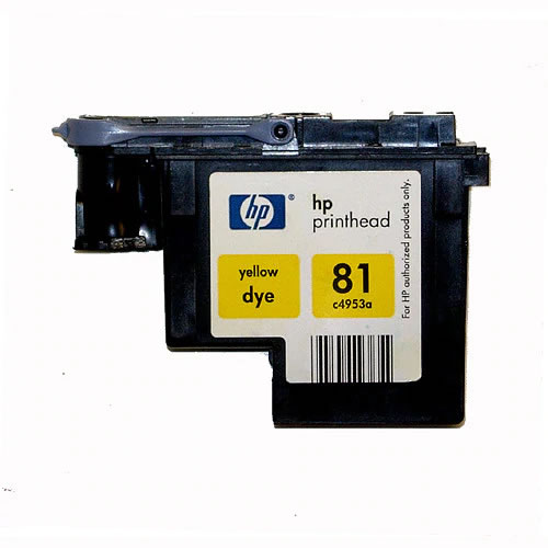 Cabeça de Impressão HP 81 (C4953A) Amarelo