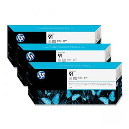 Cab. de Imp. HP 91 (C9482A) Cinza Claro Pack 3