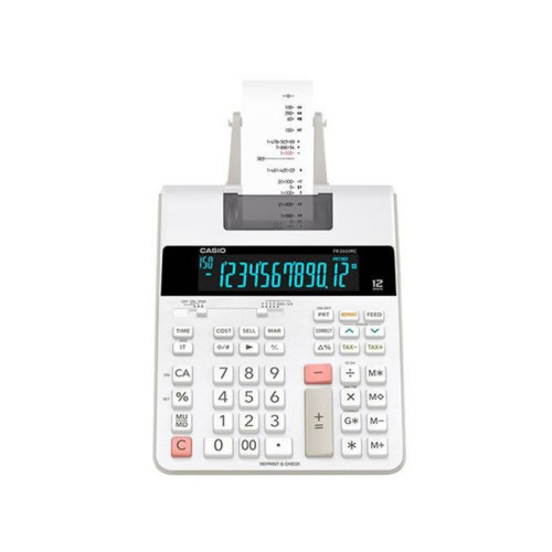 Calculadora de Secretária Casio FR2650RC 12Digitos
