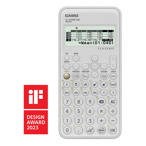 Máquina Calculadora Casio Científica FX-570SP CW