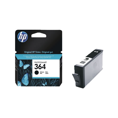 Tinteiro Original HP 364 (CB316E) Preto 