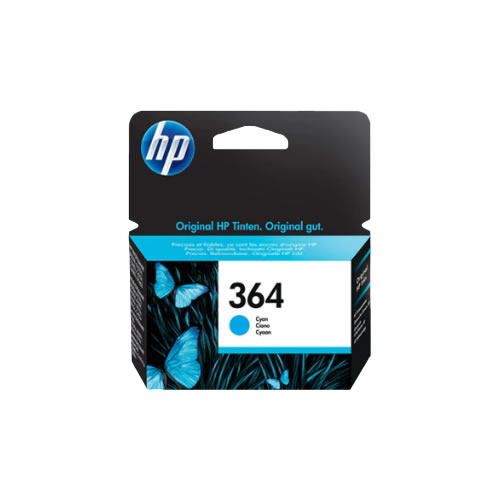 Tinteiro Original HP 364 (CB318E) Ciano