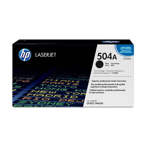 Toner Original HP CE250A Preto