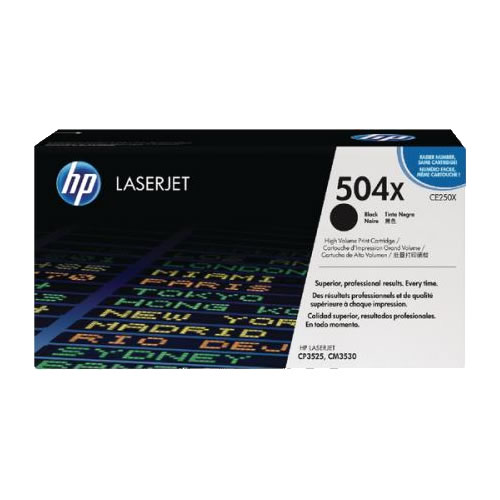 Toner Original HP CE250X Preto Alta Cap.