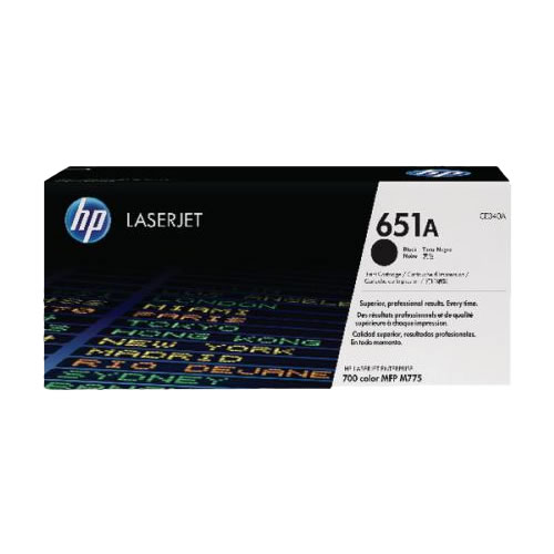 Toner HP Laserjet 651A (CE340A) Preto 