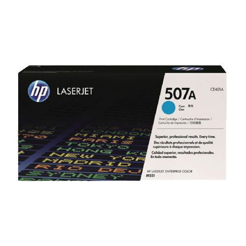 Toner Original HP Laserjet 507A (CE401A) Ciano