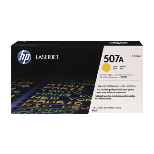 Toner Original HP Laserjet 507A (CE402A) Amarelo