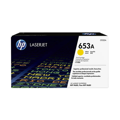 Toner Original HP 653A (CF322A) Amarelo