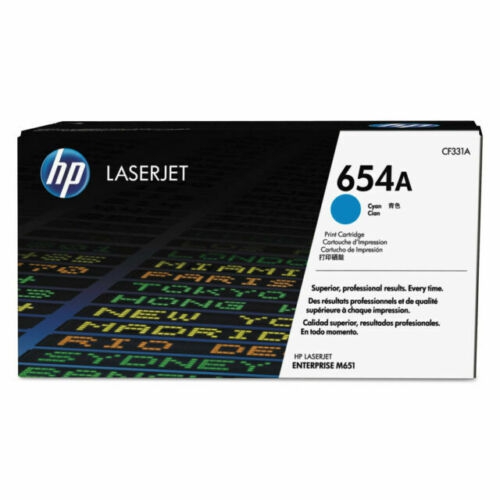 Toner Original HP 654A (CF331A) Ciano