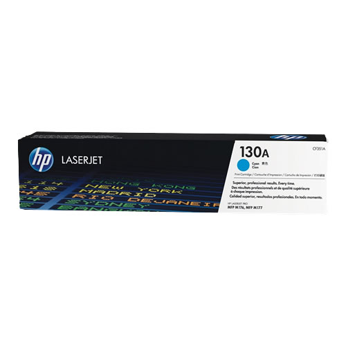 Toner Original HP 130A Ciano